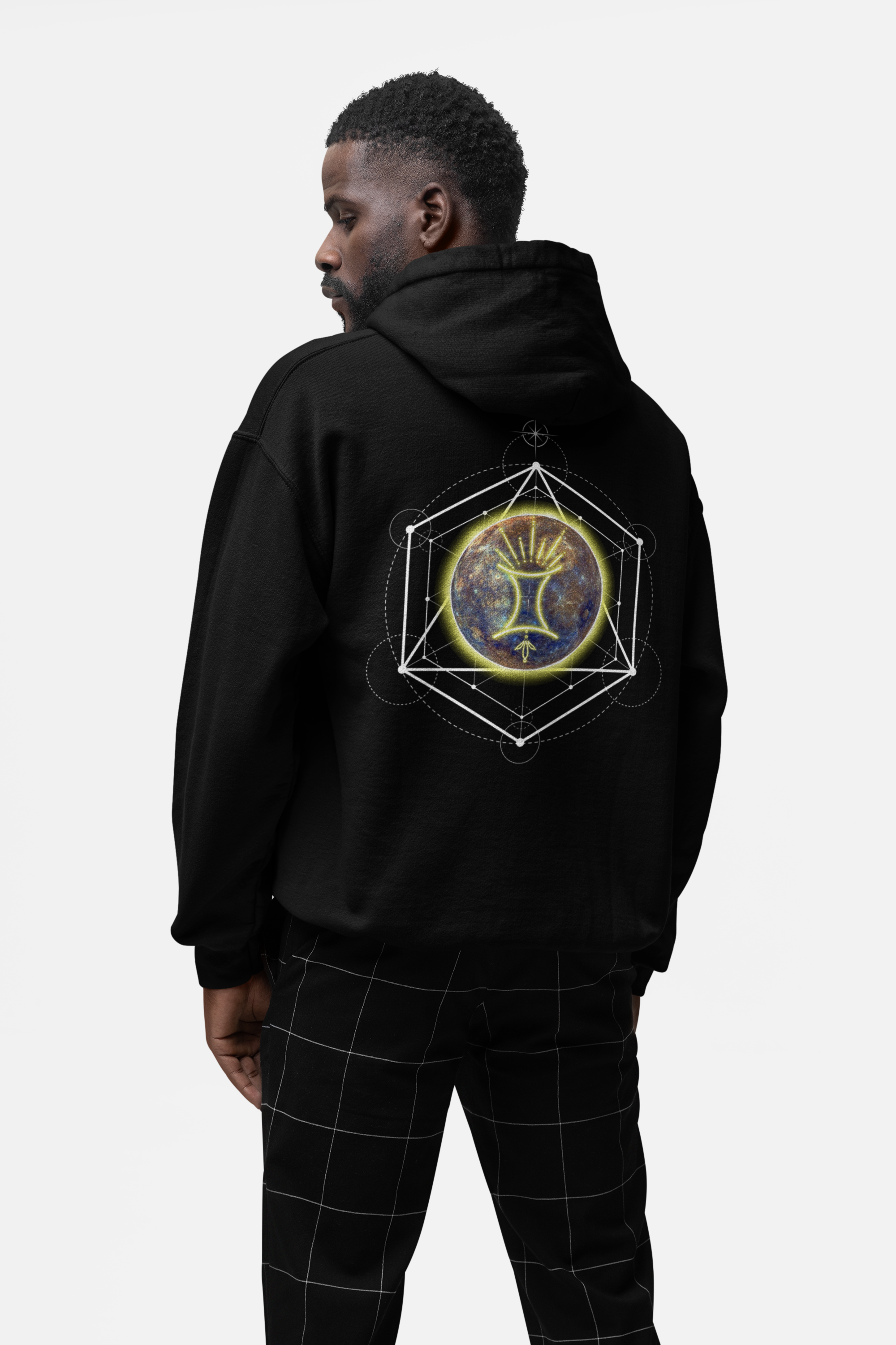 Gemini-Mercury Zodiac Graphic Hoodie