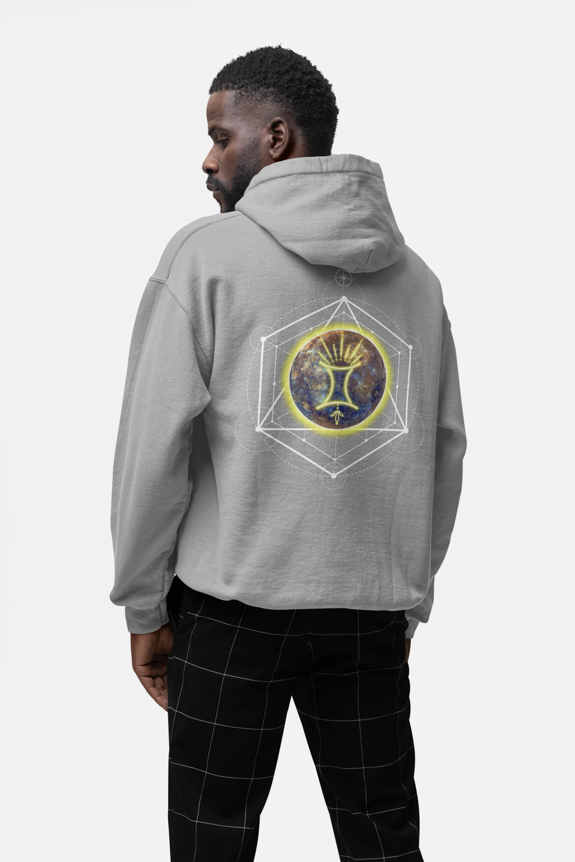 Gemini-Mercury Zodiac Graphic Hoodie