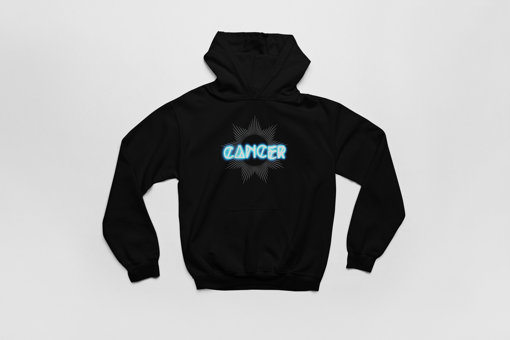 Cancer-Moon Zodiac Graphic Hoodie