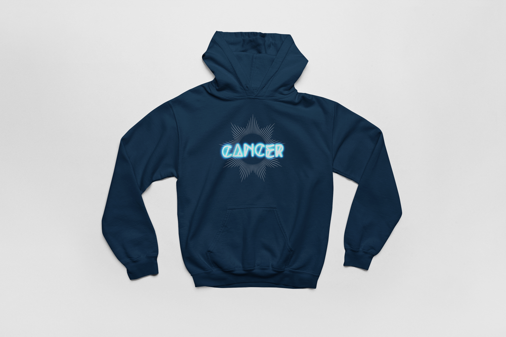 Cancer-Moon Zodiac Graphic Hoodie