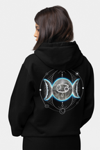 Cancer-Moon Zodiac Graphic Hoodie