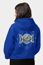Cancer-Moon Zodiac Graphic Hoodie