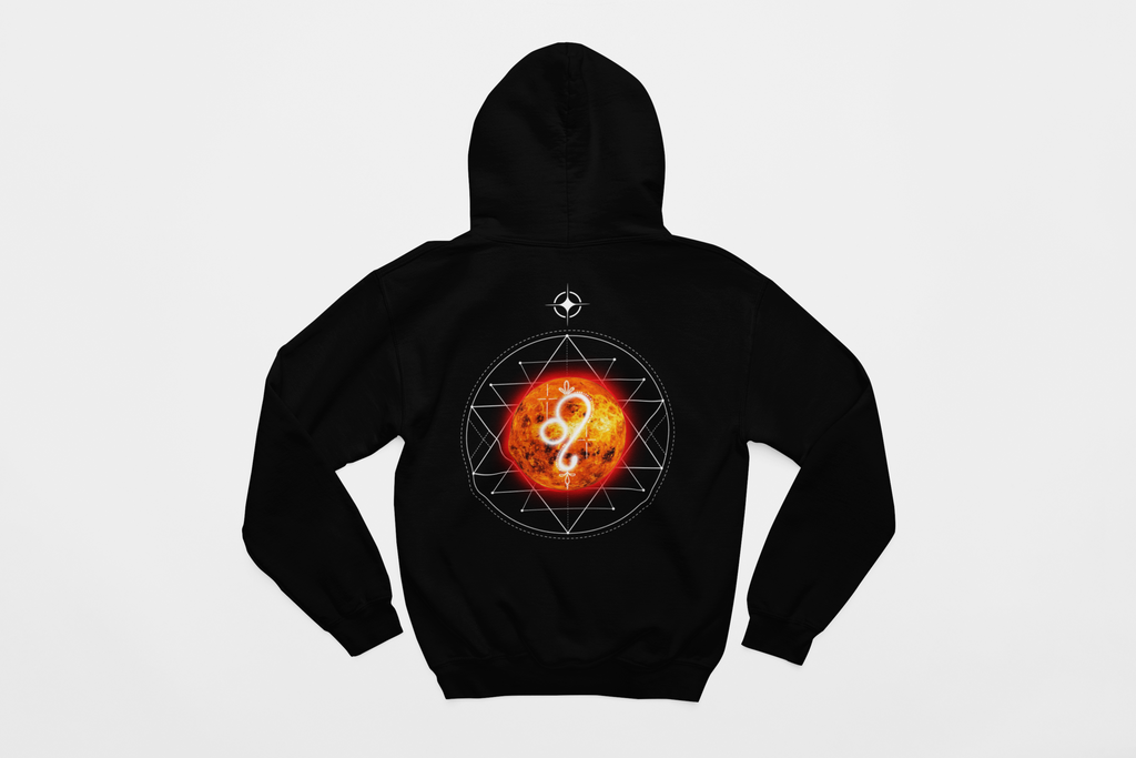 Leo-Sun Zodiac Graphic Hoodie