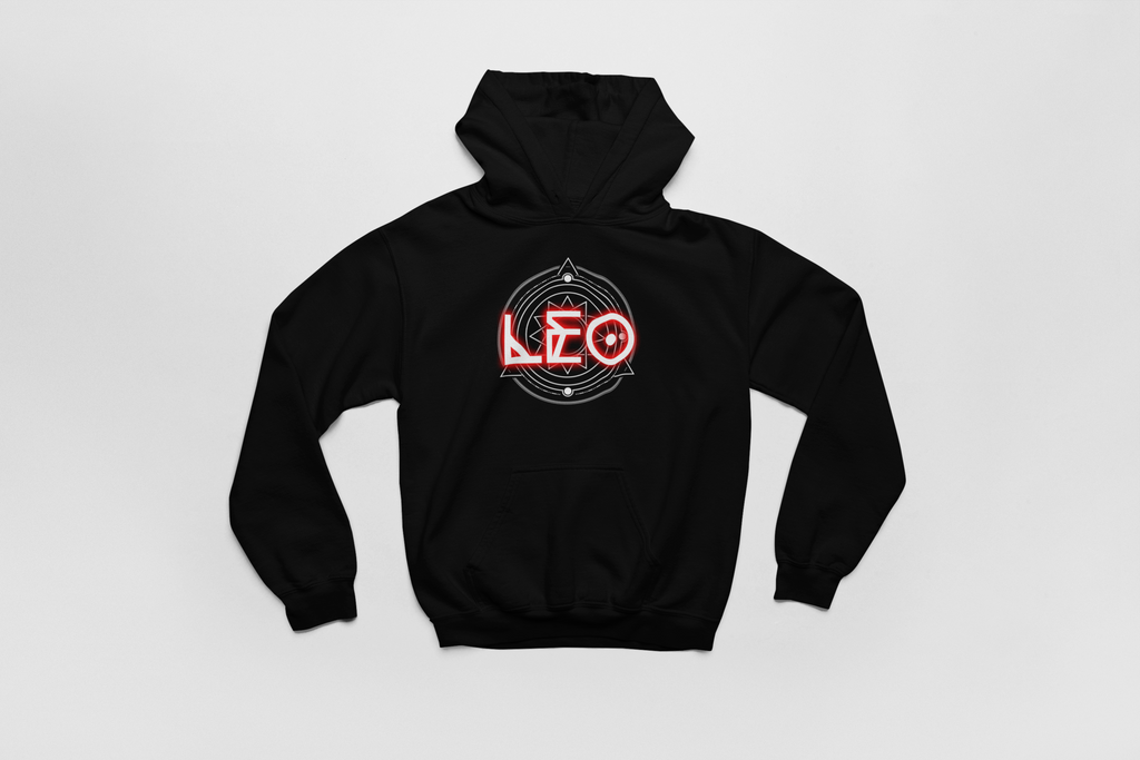 Leo-Sun Zodiac Graphic Hoodie