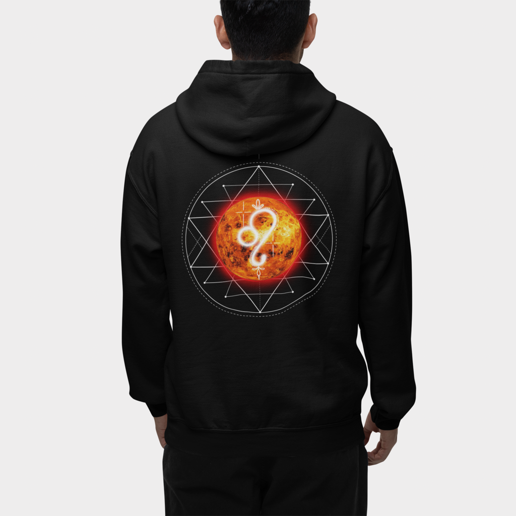 Leo-Sun Zodiac Graphic Hoodie