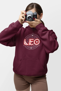 Leo-Sun Zodiac Graphic Hoodie