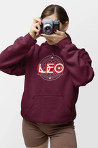 Leo-Sun Zodiac Graphic Hoodie