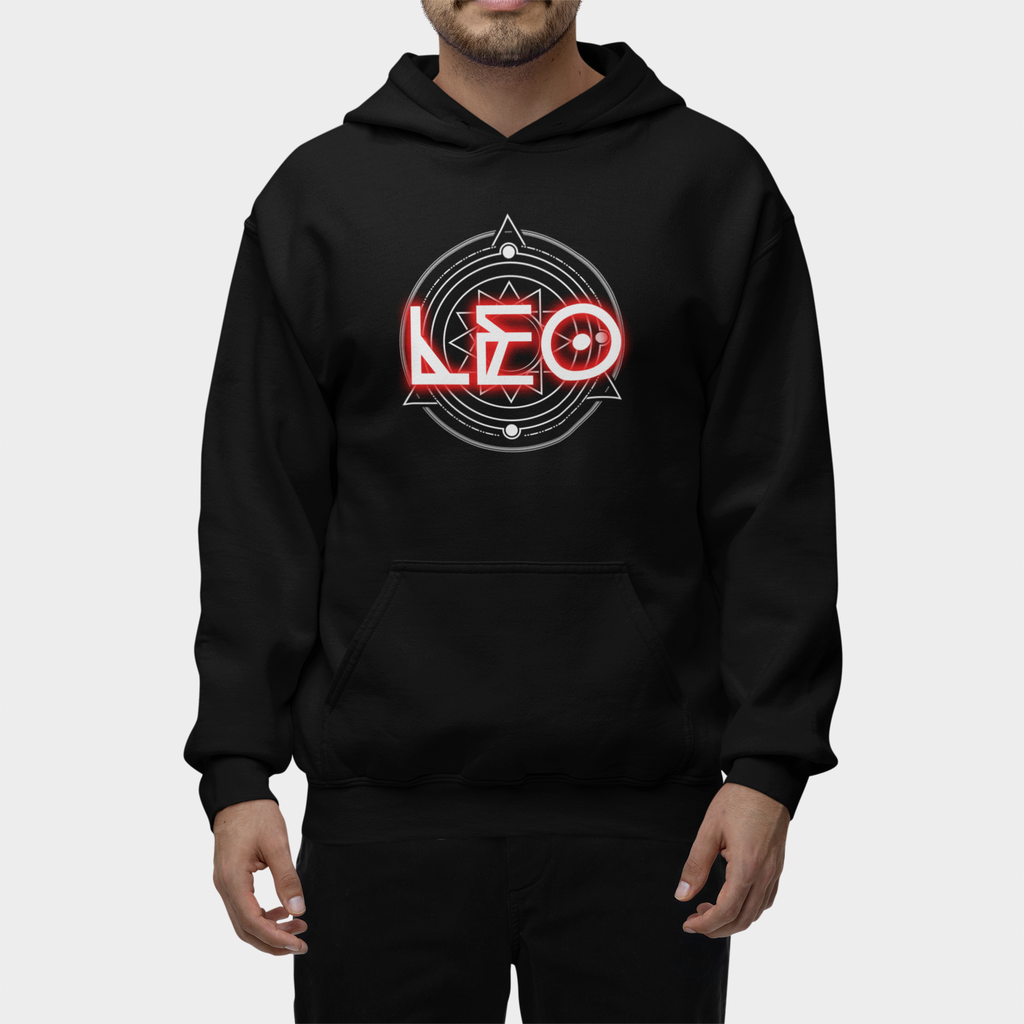 Leo-Sun Zodiac Graphic Hoodie