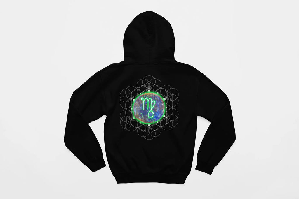 Virgo-Mercury Zodiac Graphic Hoodie - Ether2Earth