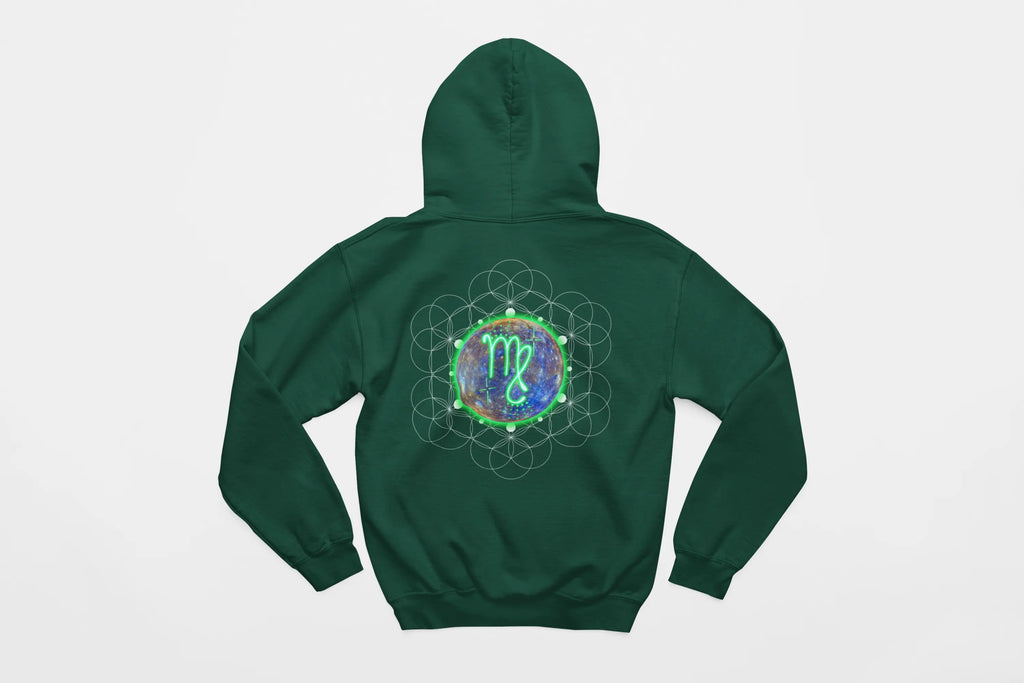 Virgo-Mercury Zodiac Graphic Hoodie - Ether2Earth