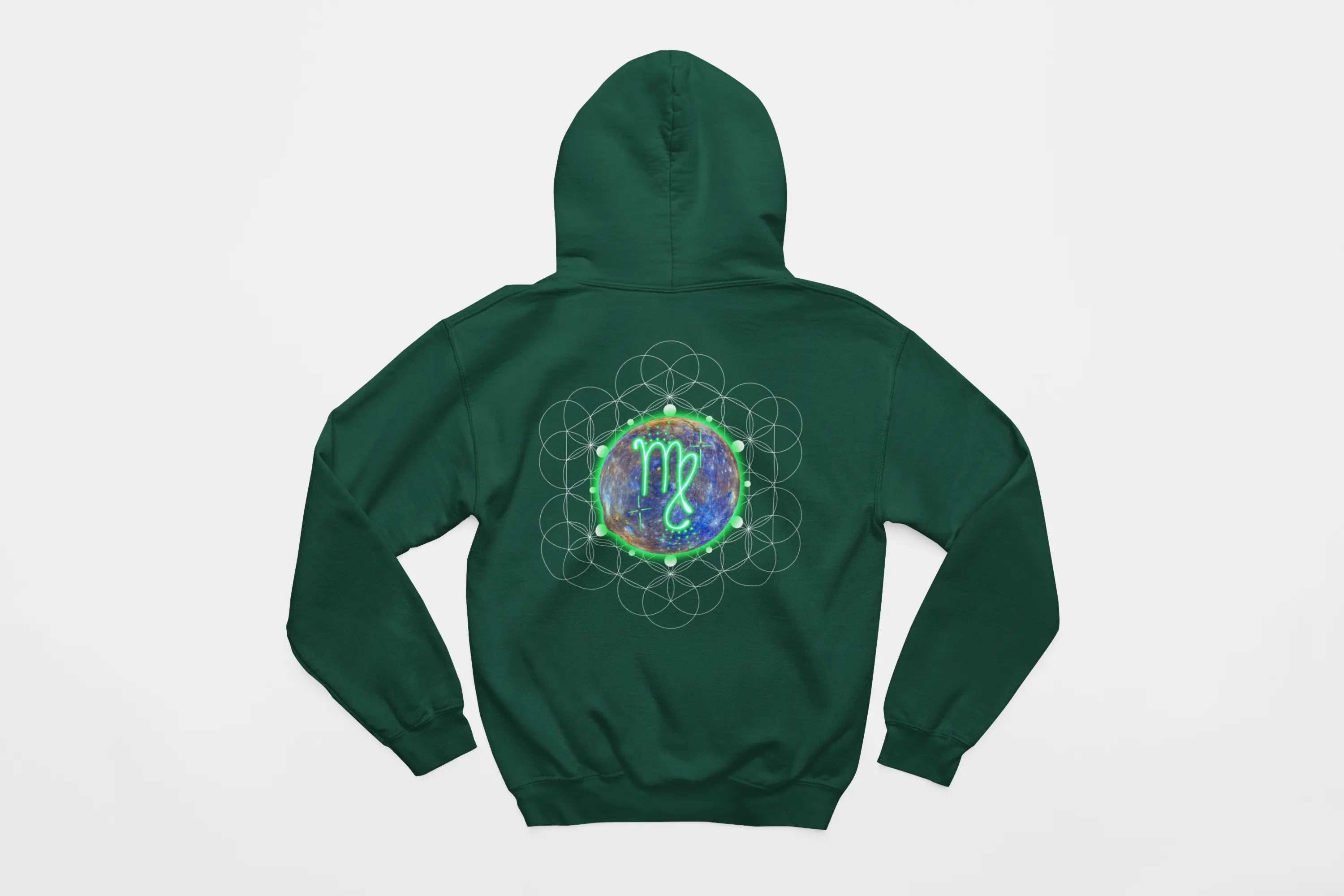 Virgo-Mercury Zodiac Graphic Hoodie - Ether2Earth
