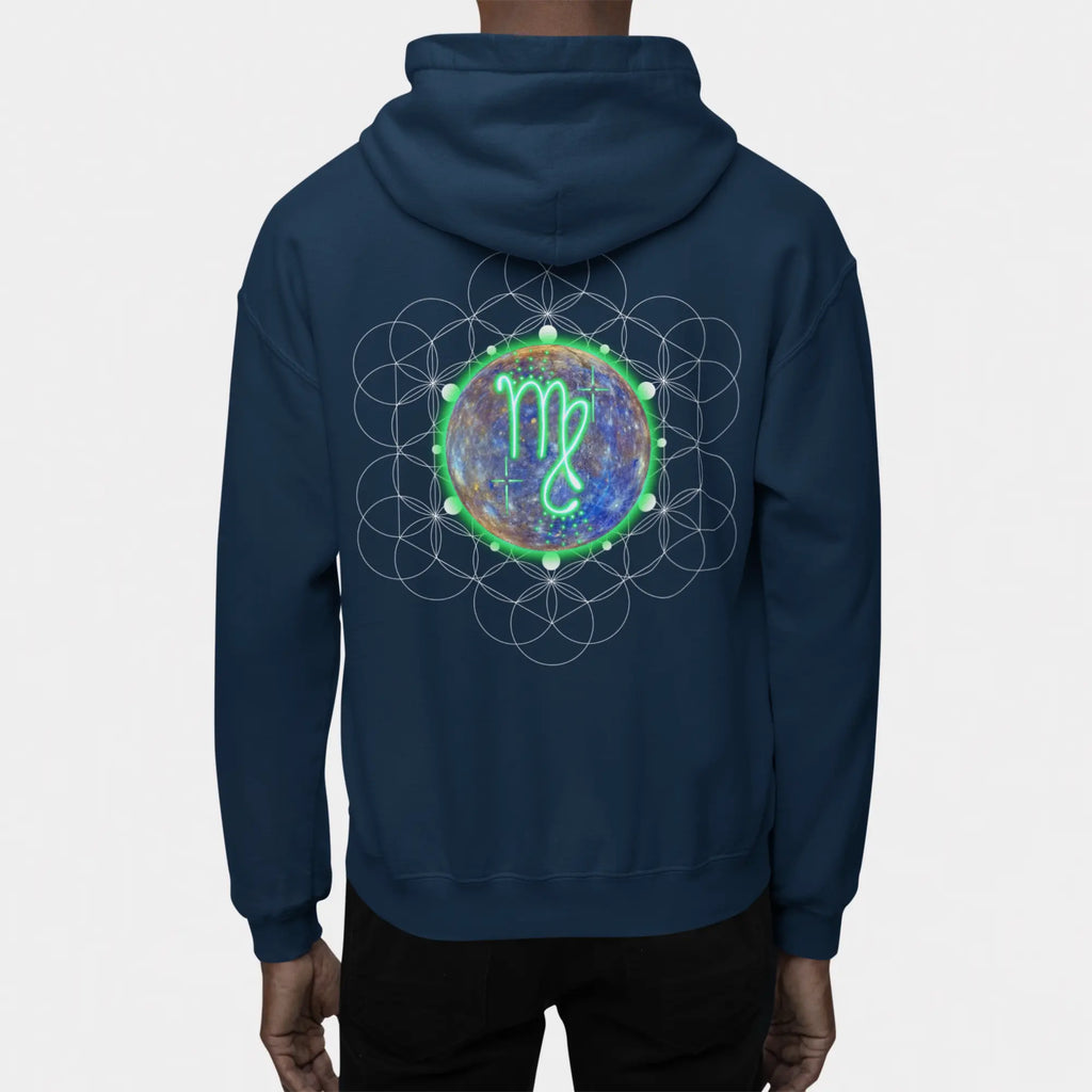 Virgo-Mercury Zodiac Graphic Hoodie - Ether2Earth