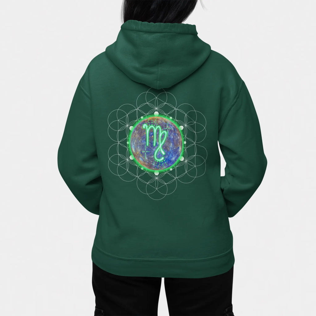 Virgo-Mercury Zodiac Graphic Hoodie - Ether2Earth