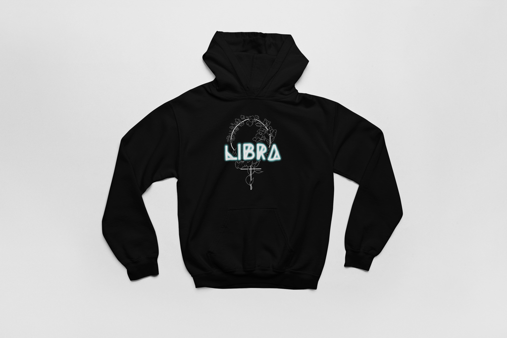 Libra-Venus Zodiac Graphic Hoodie