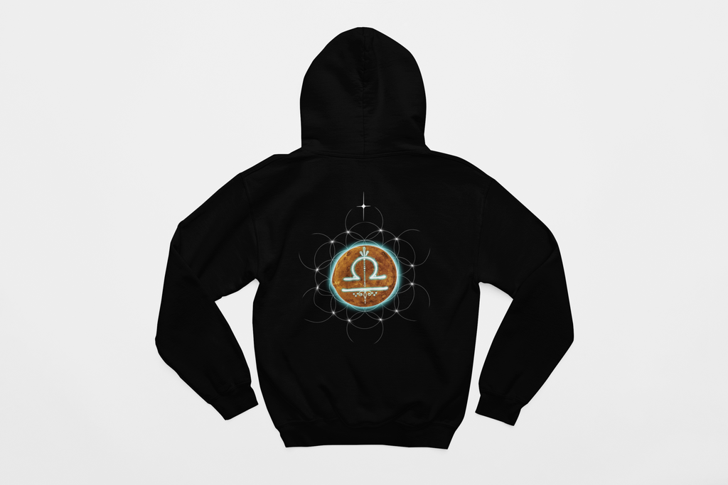 Libra-Venus Zodiac Graphic Hoodie