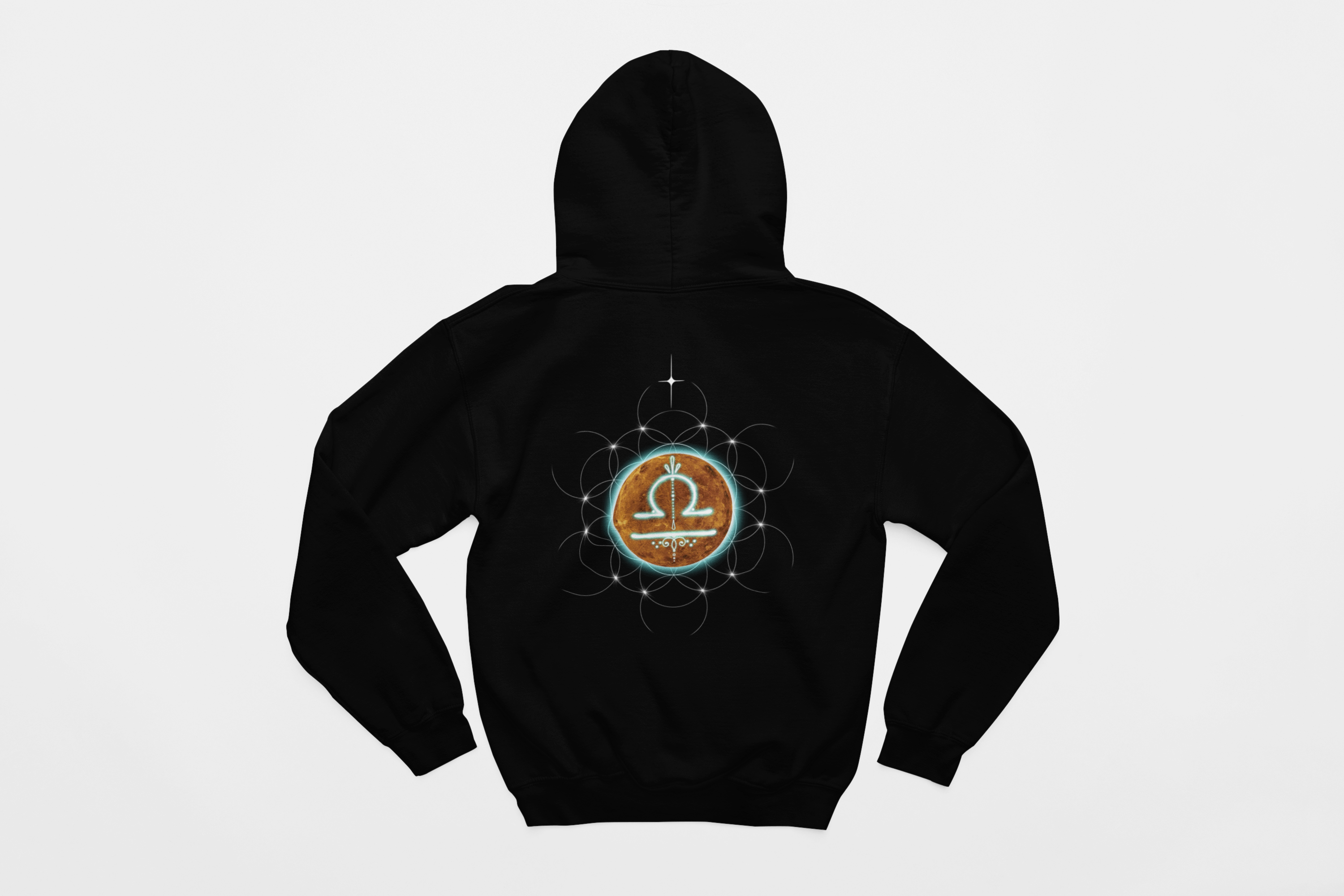 Libra-Venus Zodiac Graphic Hoodie