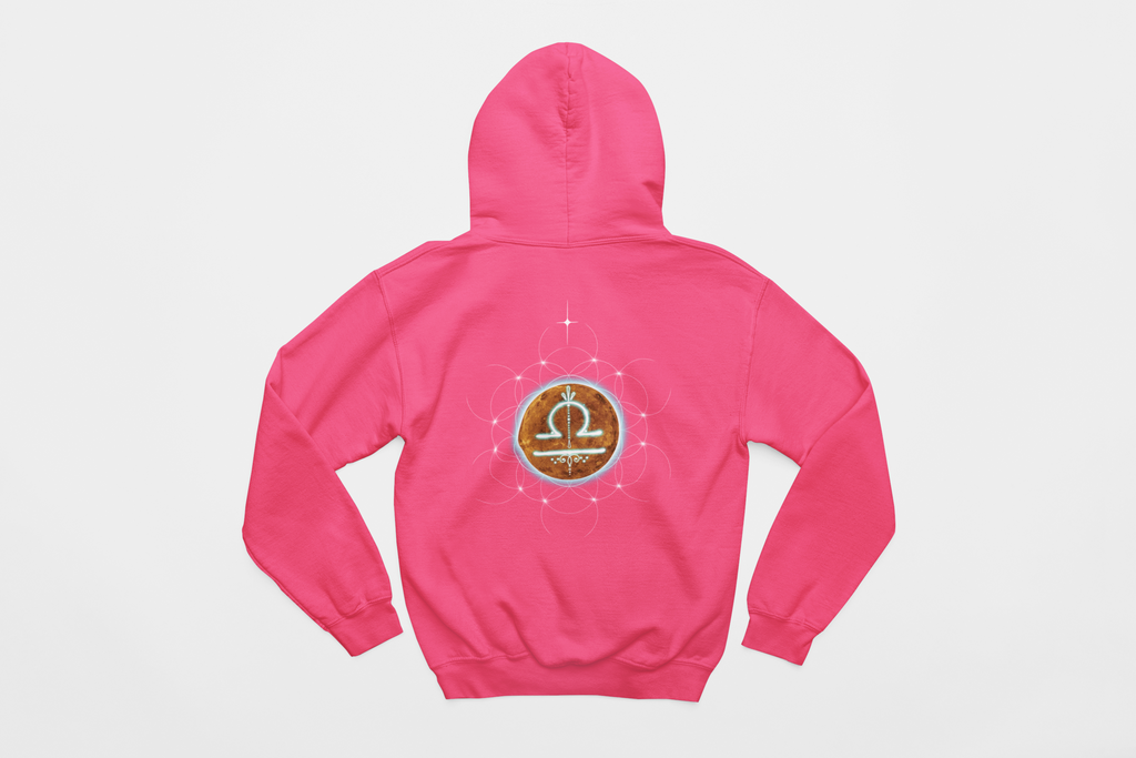 Libra-Venus Zodiac Graphic Hoodie