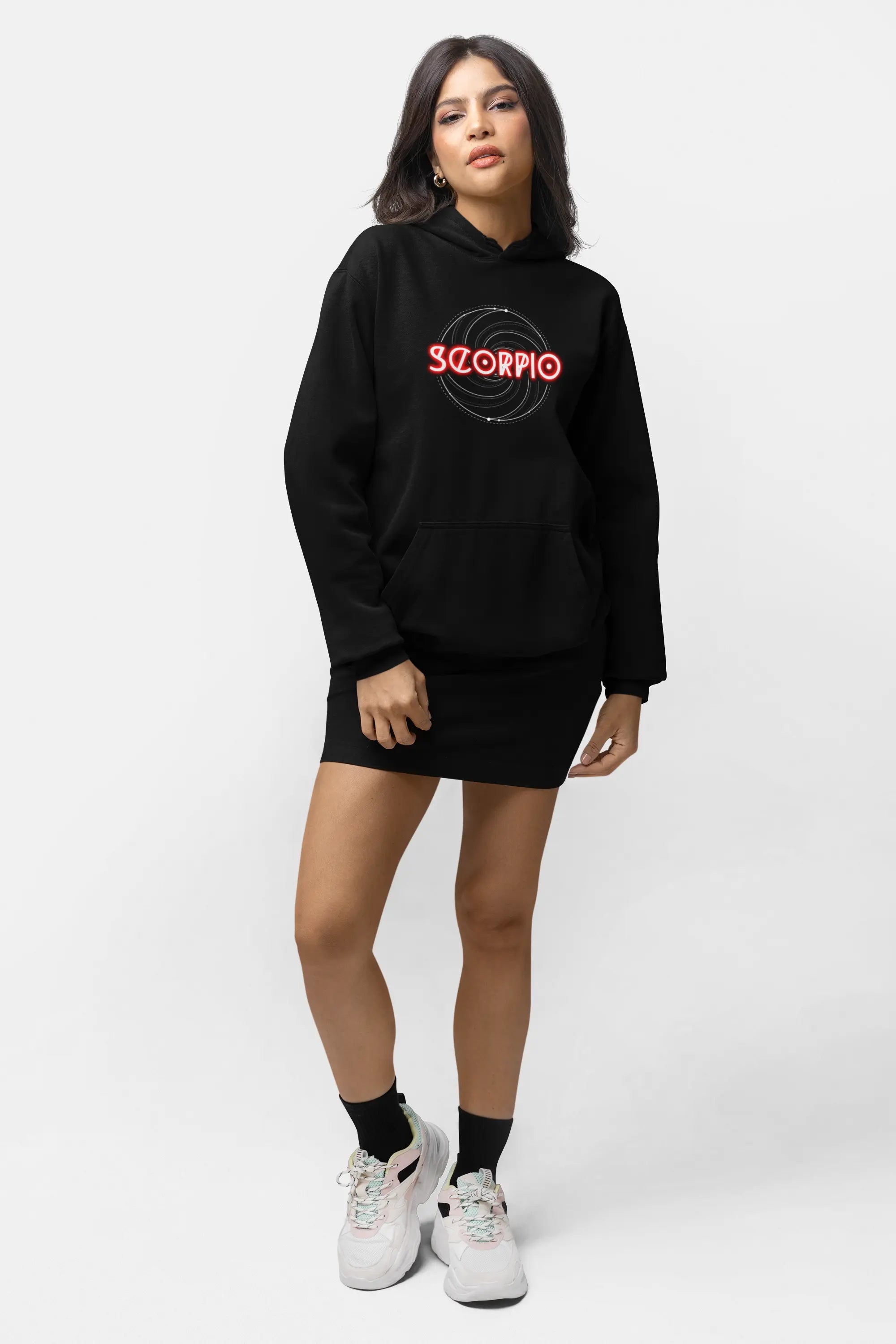 Scorpio-Mars Zodiac Graphic Hoodie - Ether2Earth