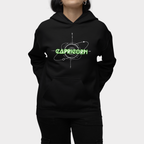 Capricorn-Saturn Zodiac Graphic Hoodie