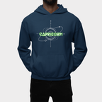 Capricorn-Saturn Zodiac Graphic Hoodie