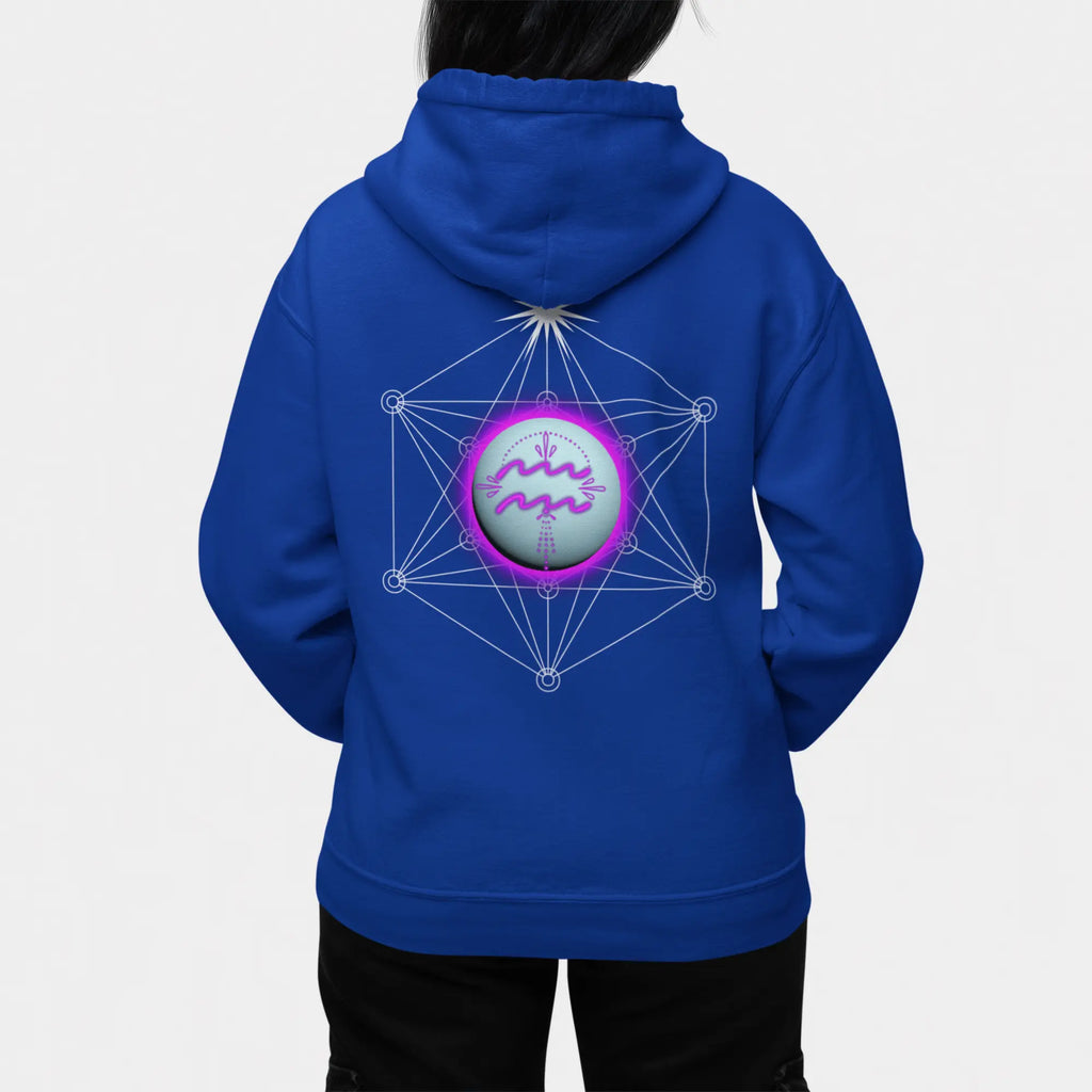 Aquarius-Uranus Zodiac Graphic Hoodie - Ether2Earth