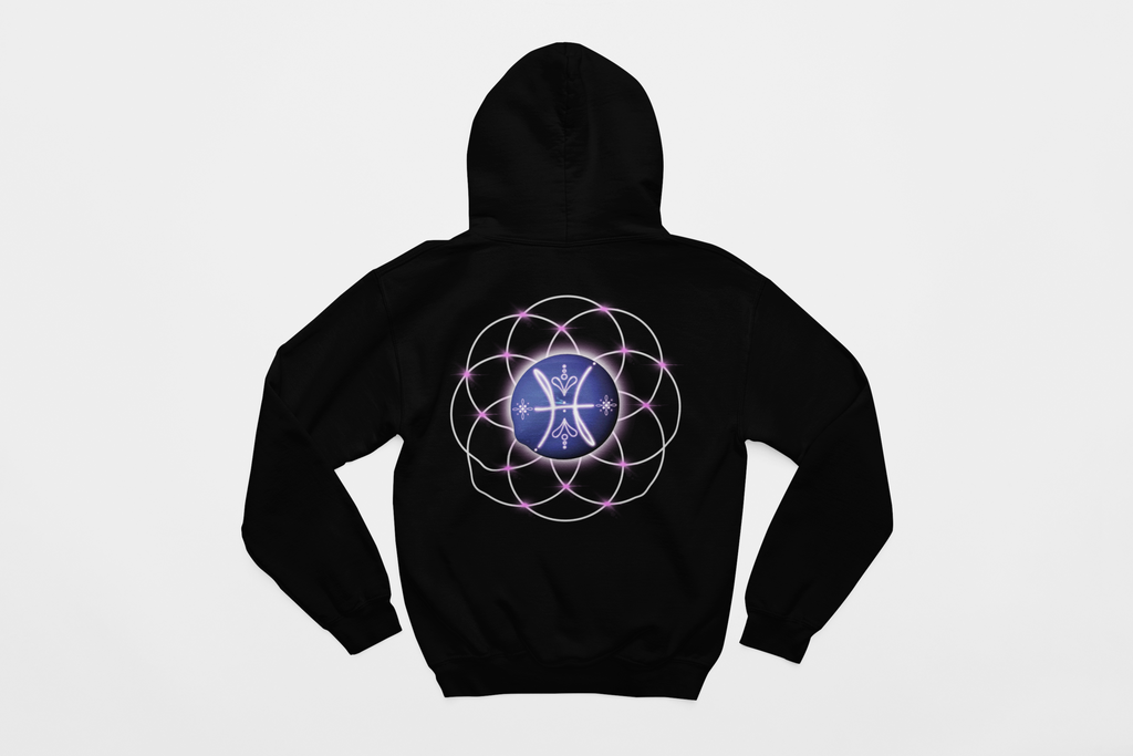 Pisces-Neptune Zodiac Graphic Hoodie