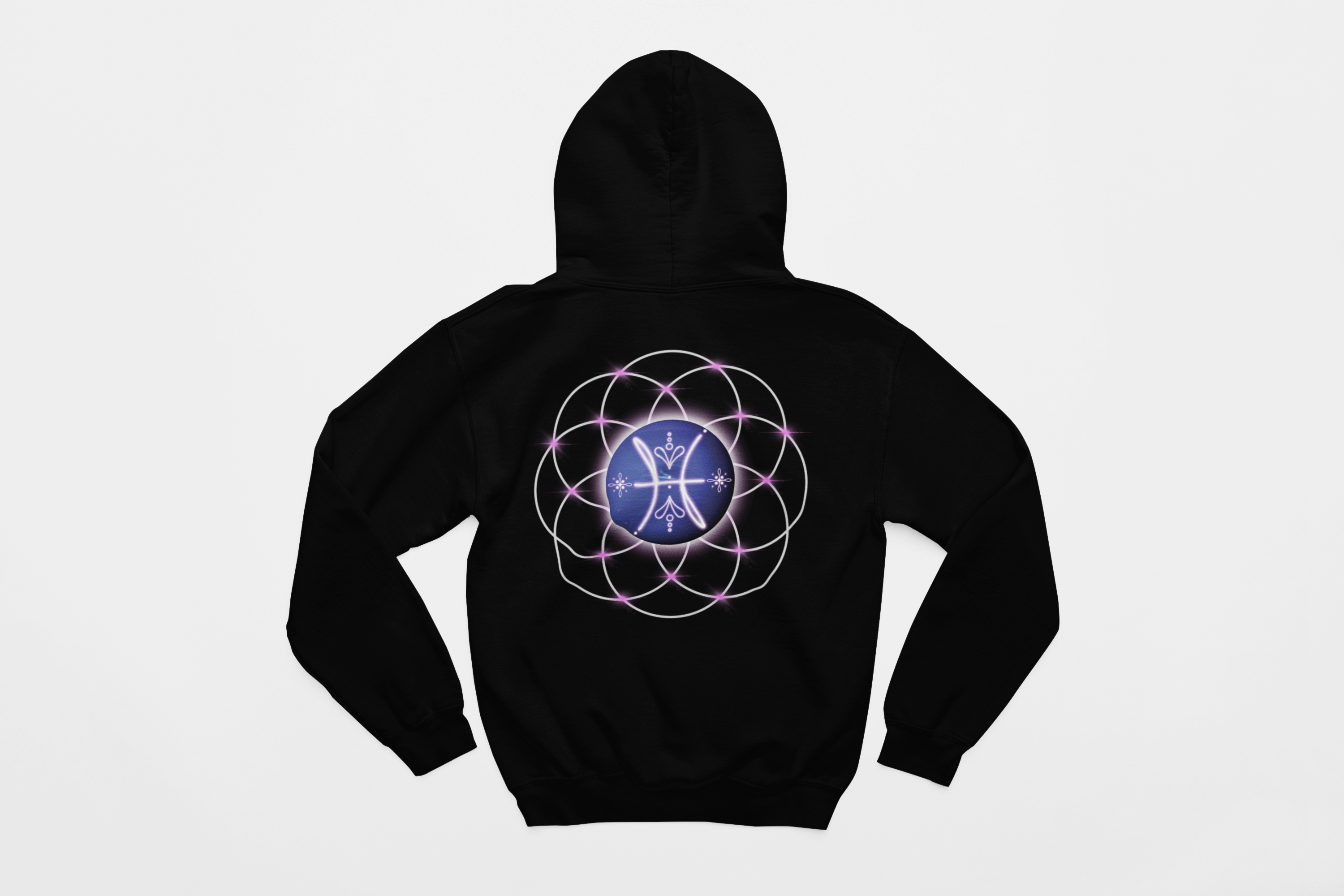 Pisces-Neptune Zodiac Graphic Hoodie