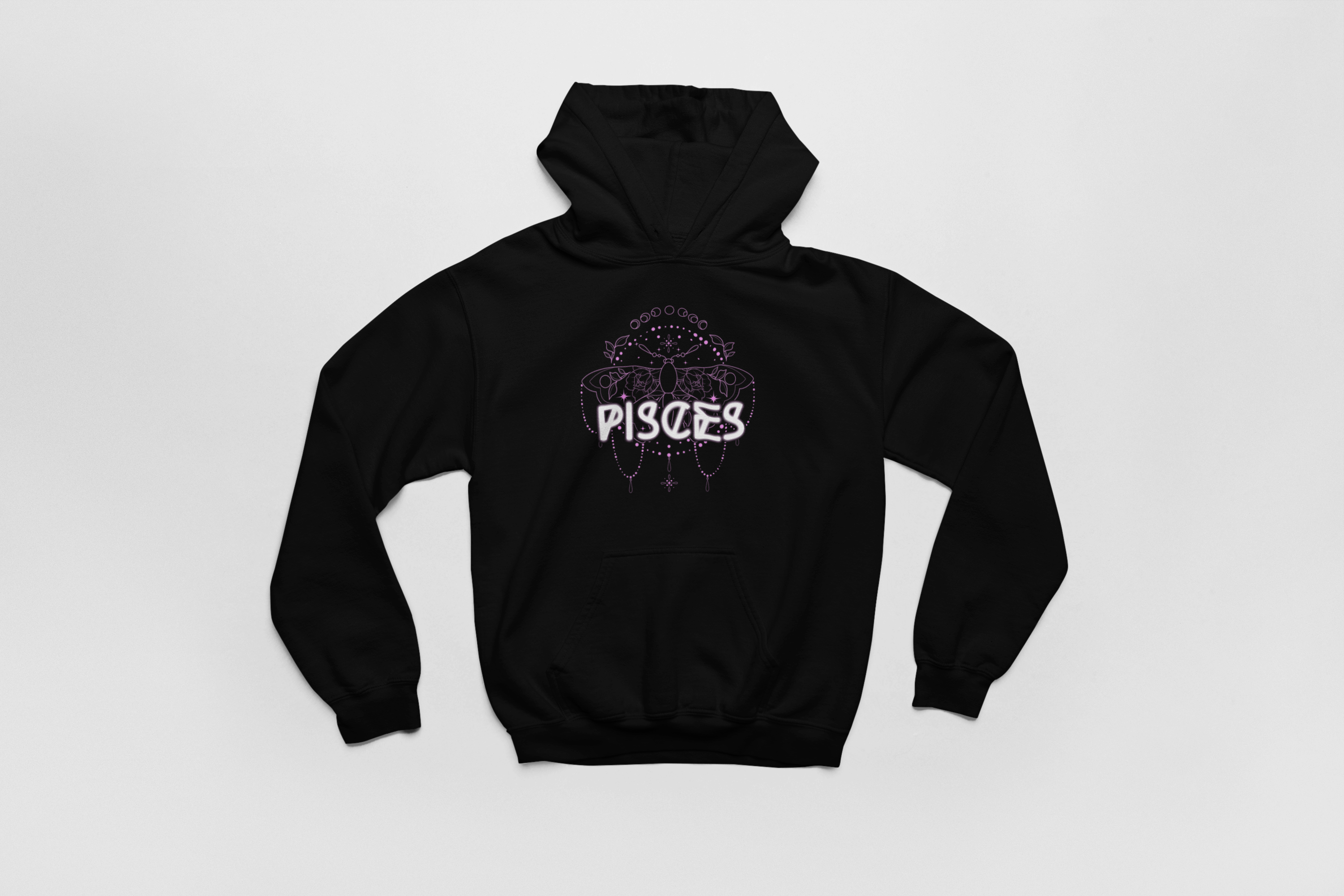 Pisces-Neptune Zodiac Graphic Hoodie