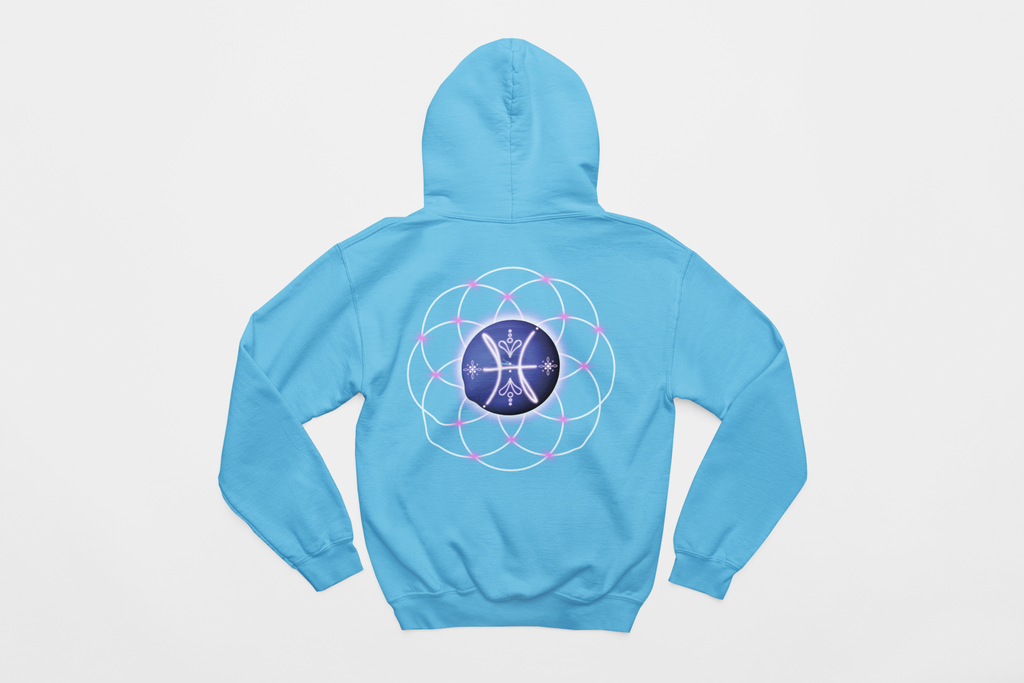 Pisces-Neptune Zodiac Graphic Hoodie