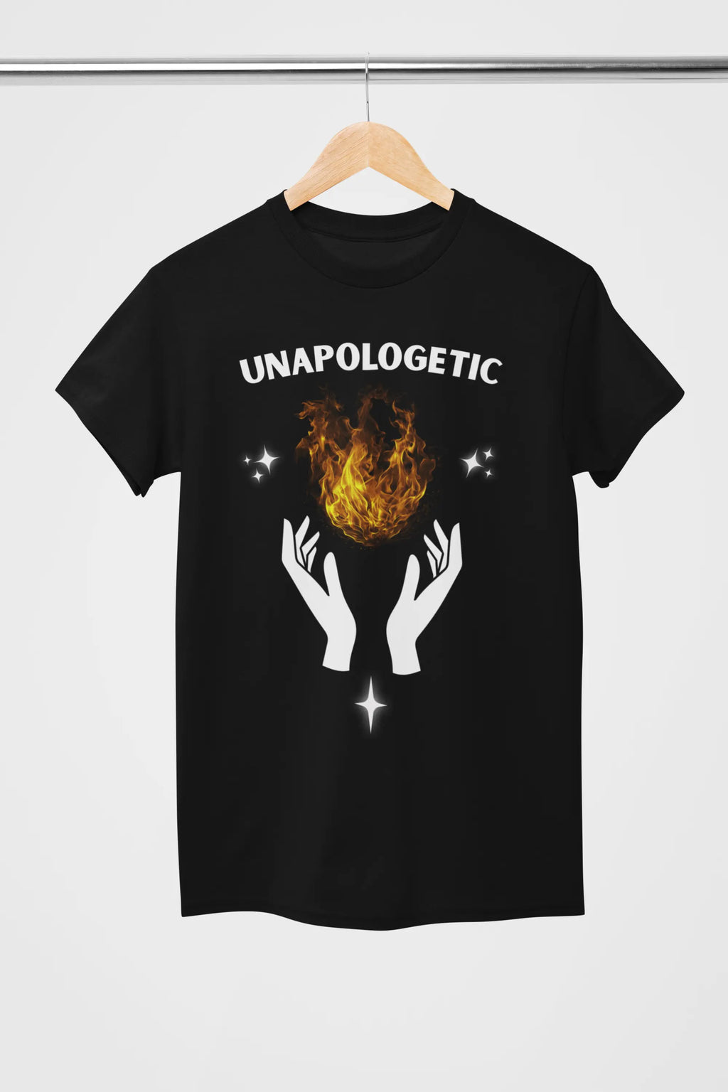 Unapologetic Flame Graphic TShirt - Ether2Earth
