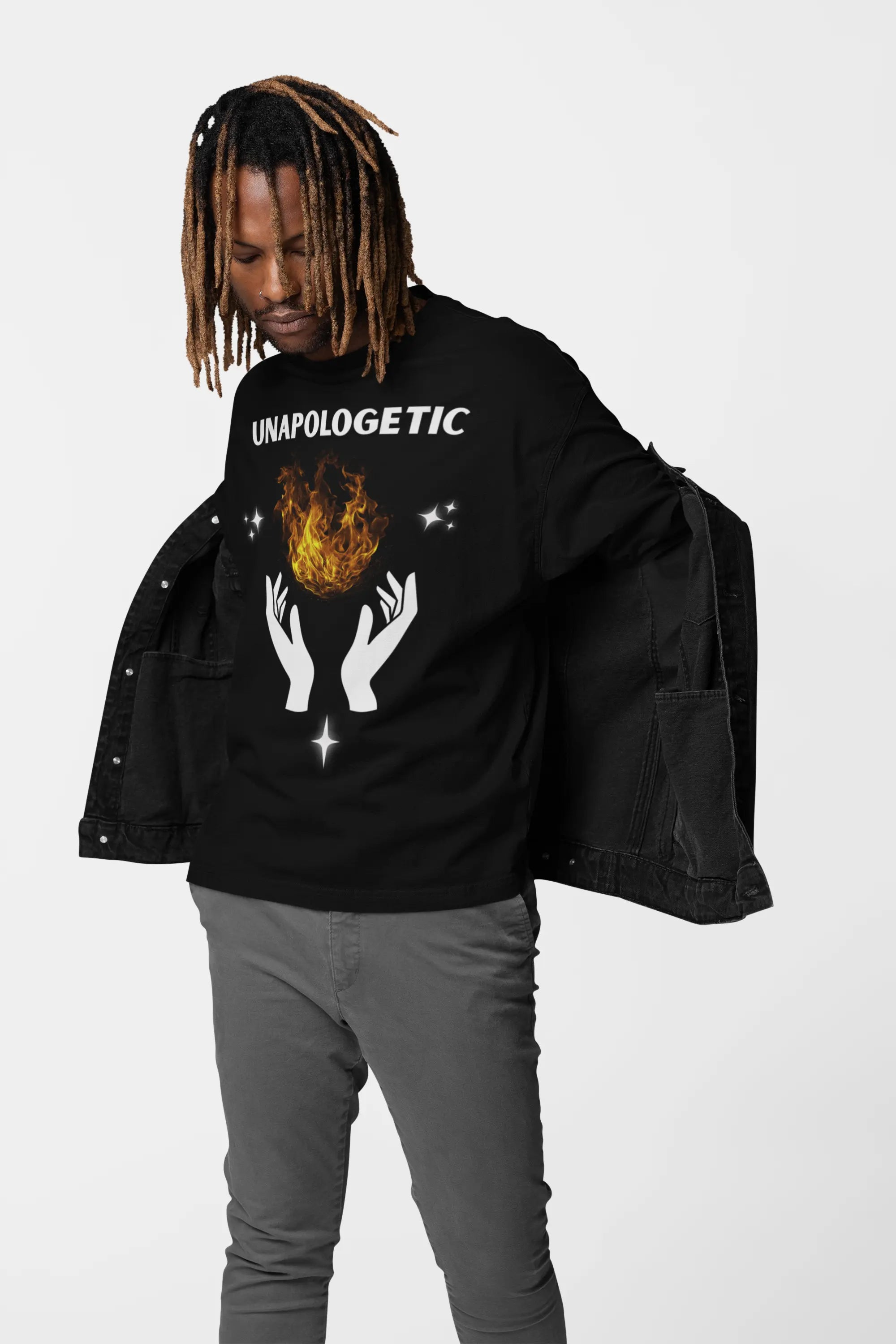 Unapologetic Flame Graphic TShirt - Ether2Earth