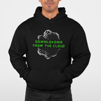 Downloading From The Cloud Graphic Hoodie