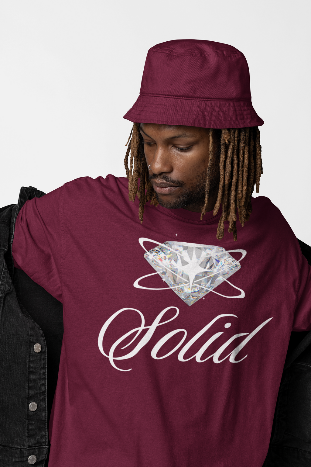 Solid Graphic T-Shirt