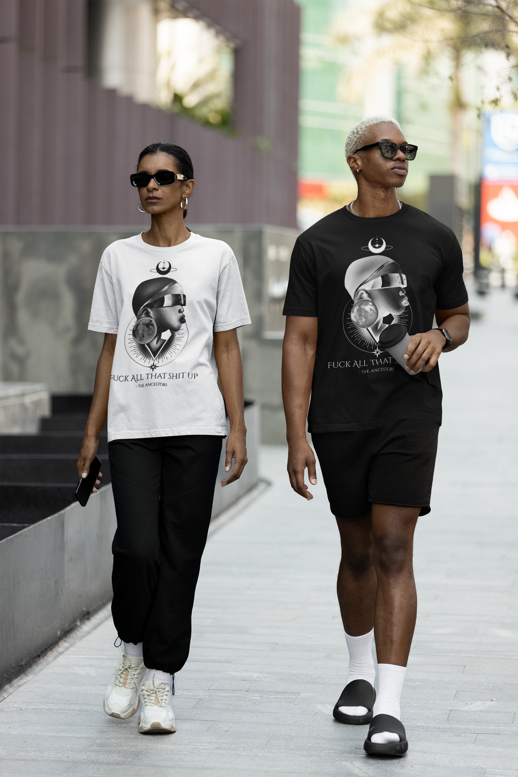 Ancestral Guides T-Shirt | Sacred Geometry Streetwear