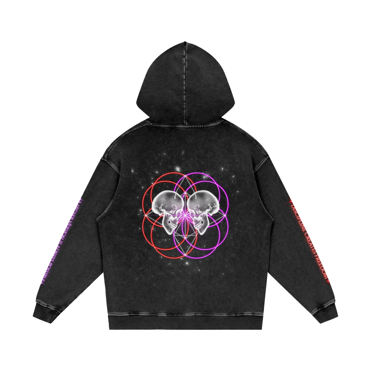 You vs. You Self-Mastery Heavyweight Washed Hoodie