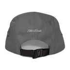 Cosmic Spirit Embroidered 5-Panel Cap — Spirit, Matter & Consciousness