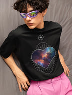 Celestial Heart Graphic T-Shirt