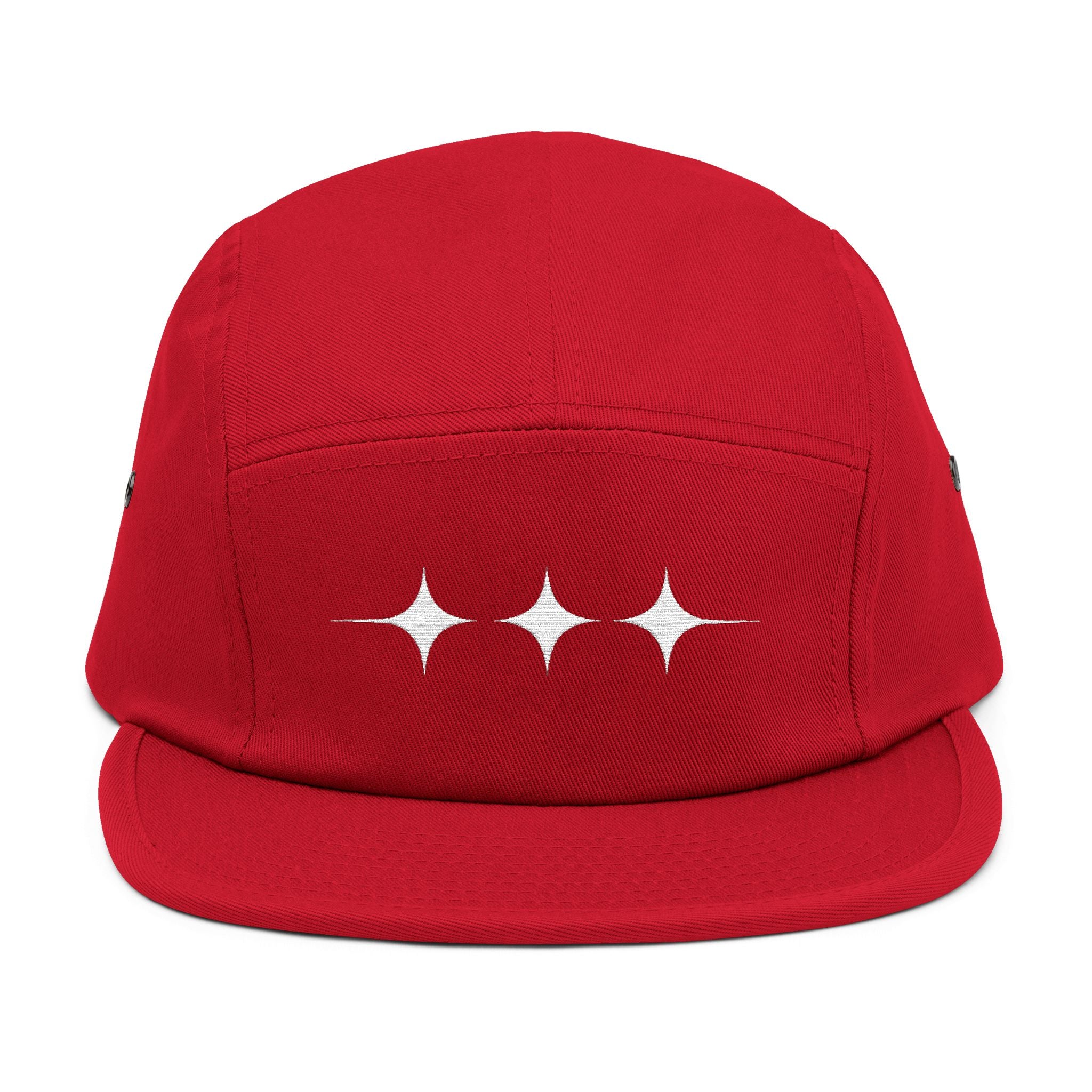 Cosmic Spirit Embroidered 5-Panel Cap — Spirit, Matter & Consciousness