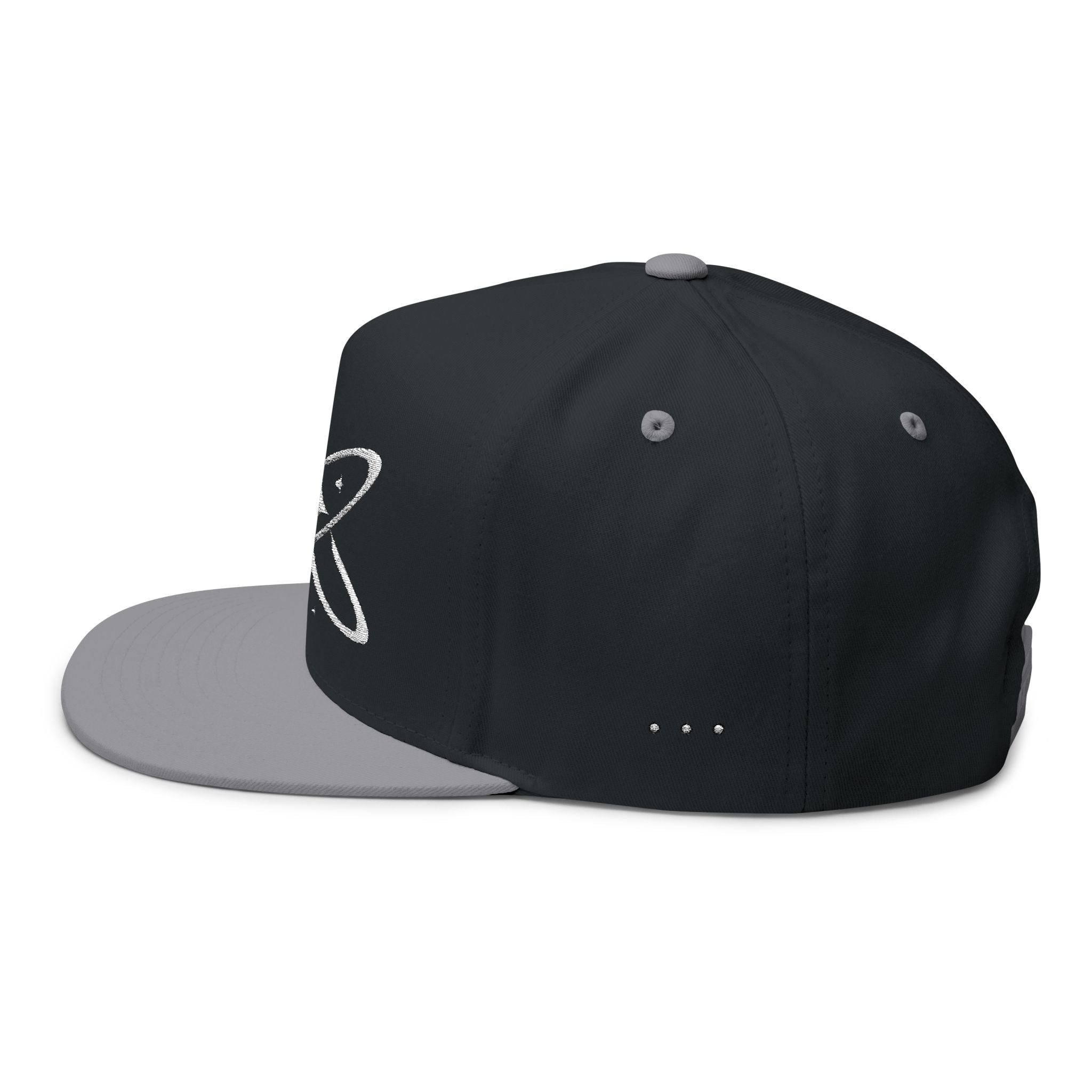 Embroidered Cosmic Star Snapback Hat
