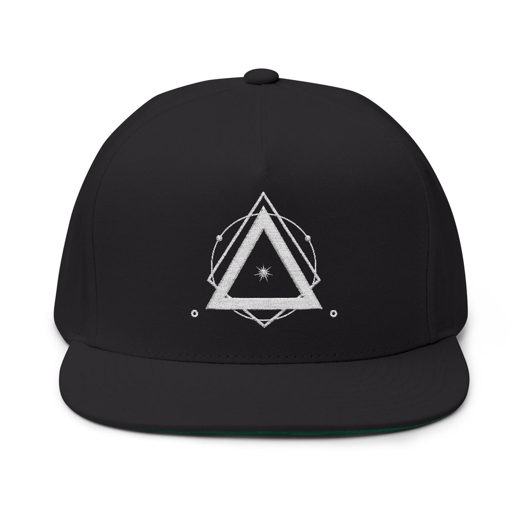 Sacred Geometry Celestial Embroidery Snapback Hat