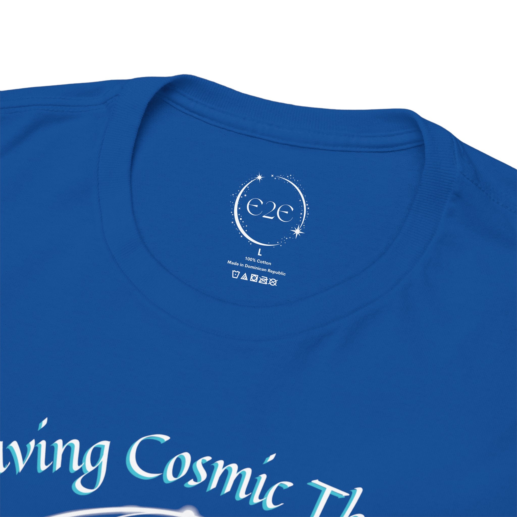 Weaving Cosmic Threads Graphic T-Shirt