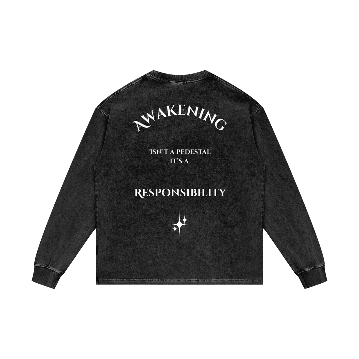 Awakening Isn't a Pedestal — Washed Long Sleeve