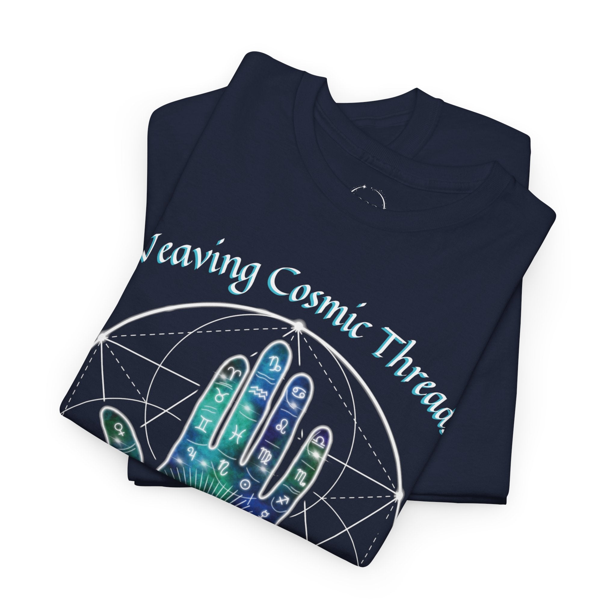 Weaving Cosmic Threads Graphic T-Shirt