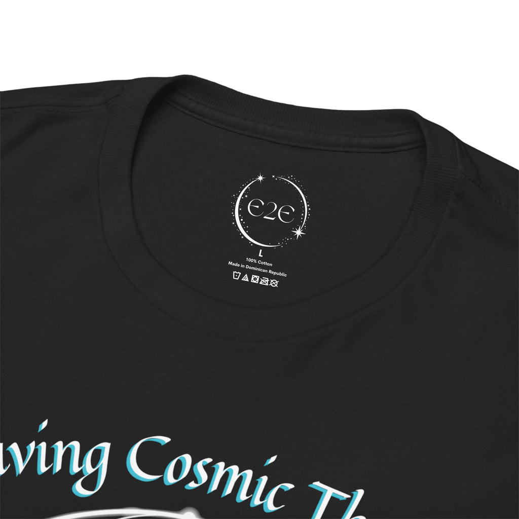 Weaving Cosmic Threads Graphic T-Shirt