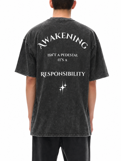 Awakening Isn’t a Pedestal — Heavyweight Washed T-Shirt