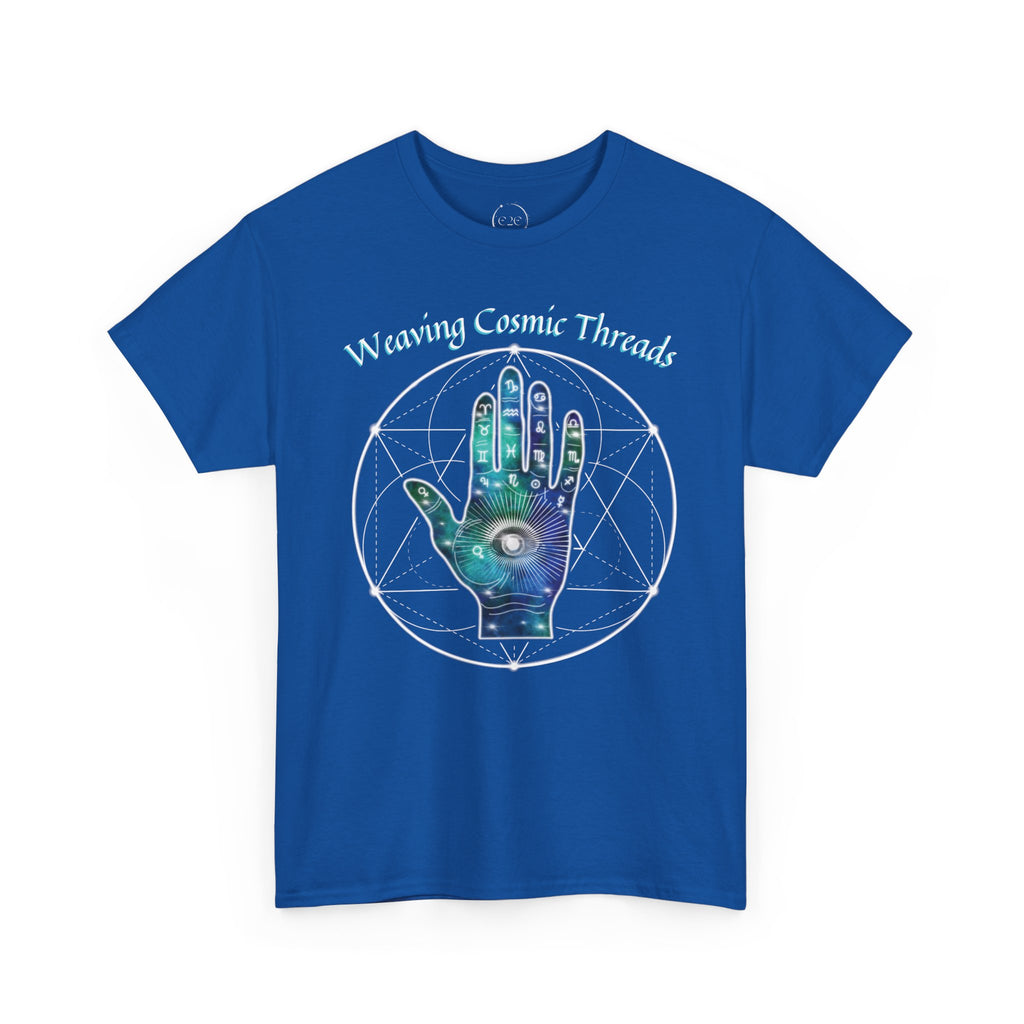 Weaving Cosmic Threads Graphic T-Shirt