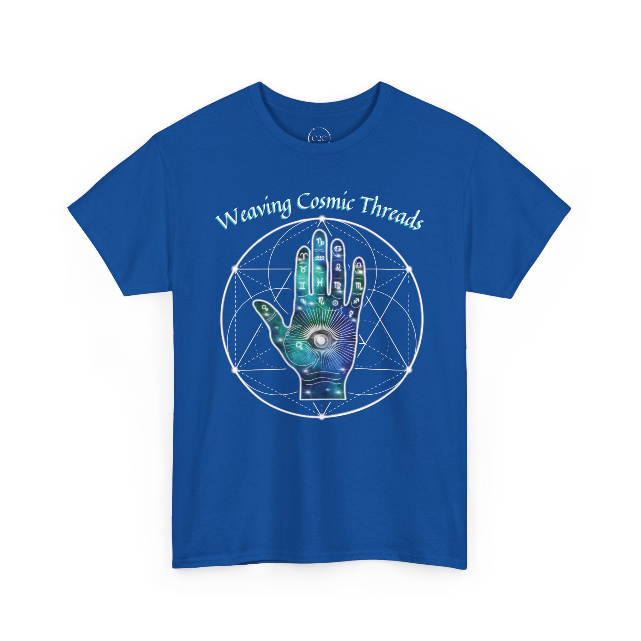 Weaving Cosmic Threads Graphic T-Shirt