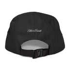 Cosmic Spirit Embroidered 5-Panel Cap — Spirit, Matter & Consciousness