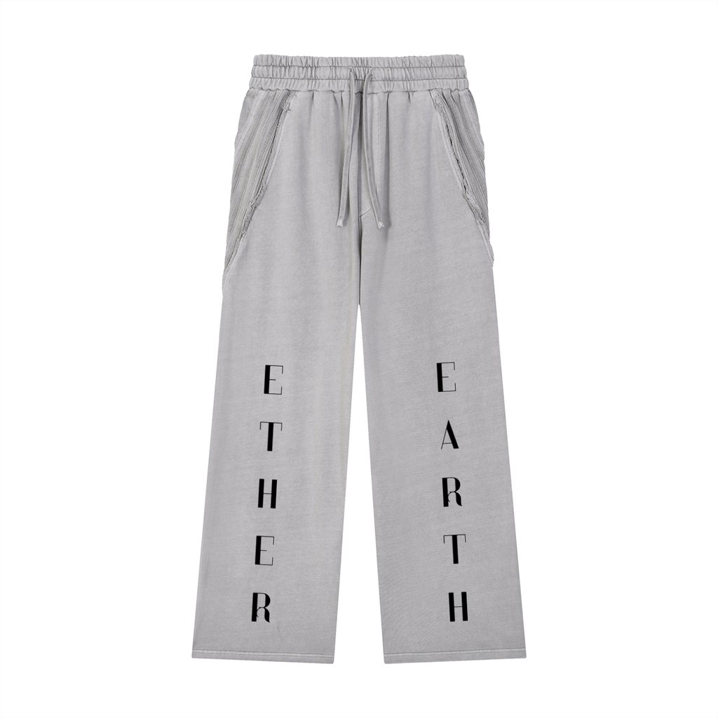From Ether Into Form | Snow-Washed Sweatpants