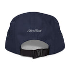 Cosmic Spirit Embroidered 5-Panel Cap — Spirit, Matter & Consciousness